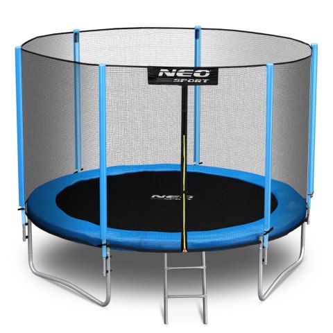 Trampolina ogrodowa 8ft/252cm z siatką zewnętrzną i drabinką Neo-Sport