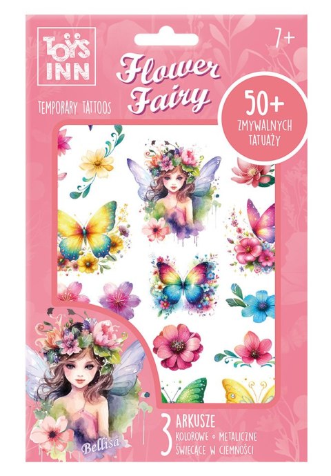 Tatuaże Flower Fairy Bellisa | Toys Inn