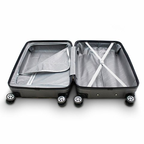 Walizki podróżne torby na wakacje Zestaw walizek 3 szt ABS twarde