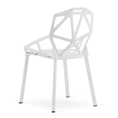 Krzesło ESSEN - białe x 1