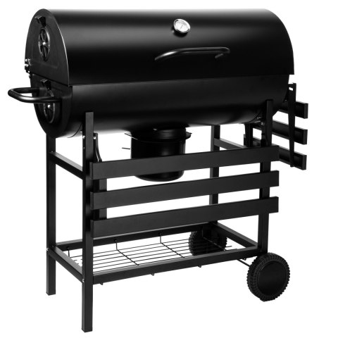 Grill węglowy ogrodowy 2 ruszty na RODZINNE grillowanie