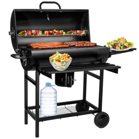 Grill węglowy ogrodowy 2 ruszty na RODZINNE grillowanie
