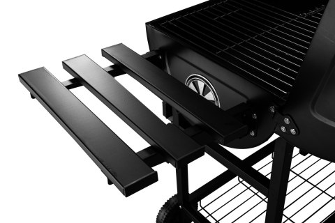 Grill węglowy ogrodowy 2 ruszty na RODZINNE grillowanie