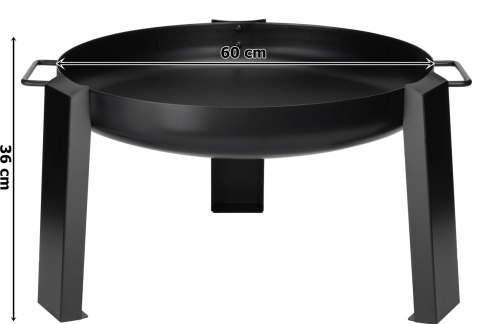 Palenisko żeliwno-stalowe 60 cm HOGAR